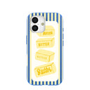 Electric Blue Butter Bars iPhone 17 Case