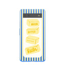Electric Blue Butter Bars Google Pixel 6a Case