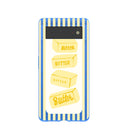 Electric Blue Butter Bars Google Pixel 6 Case