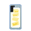 Electric Blue Butter Bars Samsung Galaxy S21 Case