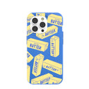 Electric Blue Butter Love iPhone 14 Pro Case
