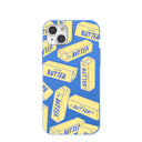 Electric Blue Butter Love iPhone 15 Plus Case
