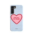 Powder Blue Call Me Samsung Galaxy S22 Case