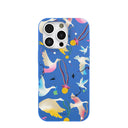 Electric Blue Calm Ascent iPhone 16 Pro Case