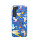 Electric Blue Calm Ascent Samsung Galaxy S23 Case
