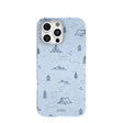 Powder Blue Camp Nights iPhone 16 Pro Max Case