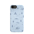 Powder Blue Camp Nights iPhone 6/6s/7/8/SE Case