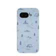 Powder Blue Camp Nights Google Pixel 9a Case