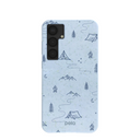 Powder Blue Camp Nights Samsung Galaxy S25+(Plus) Case