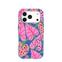 Electric Blue Candy Bloom iPhone 17 Pro Case