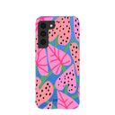 Electric Blue Candy Bloom Samsung Galaxy S22 Case