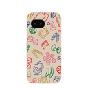 Seashell Carbs Google Pixel 9a Case