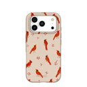 Seashell Cardinals iPhone 17 Pro Case