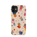 Seashell Cat Clowns iPhone 11 Case