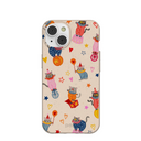 Seashell Cat Clowns iPhone 14 Case