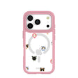Clear Cat Couture iPhone 17 Pro Case With Petal Pink Ridge (MagSafe included)