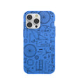 Electric Blue Changing Gears iPhone 14 Pro Max Case