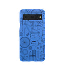 Electric Blue Changing Gears Google Pixel 8 Case