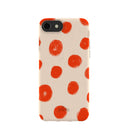 Seashell Cheery Dots iPhone 6/6s/7/8/SE Case