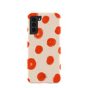 Seashell Cheery Dots Samsung Galaxy S21 Case