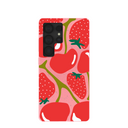 Bubblegum Pink Cherry Berry Samsung Galaxy S25 Ultra Case