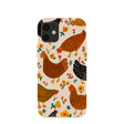 Seashell Chicken Garden iPhone 12 Mini Case