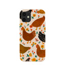 Seashell Chicken Garden iPhone 12 Mini Case
