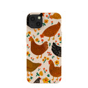 Seashell Chicken Garden iPhone 13 Case
