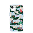 Powder Blue Christmas Kittens iPhone 16e/17e Case