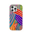 Seashell Clownish Stripes iPhone 15 Pro Case