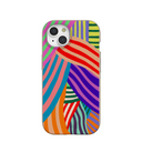 Seashell Clownish Stripes iPhone 15 Case