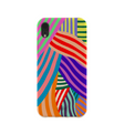 Seashell Clownish Stripes iPhone XR Case