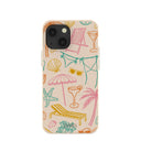Seashell Coastal Club iPhone 13 Mini Case