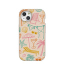 Seashell Coastal Club iPhone 15 Case