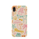 Seashell Coastal Club iPhone XR Case
