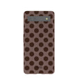 Chocolate Brown Cocoa Sprinkle Google Pixel 6a Case