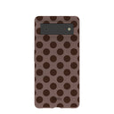 Chocolate Brown Cocoa Sprinkle Google Pixel 6 Case