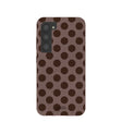 Chocolate Brown Cocoa Sprinkle Samsung Galaxy S23 Case