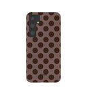 Chocolate Brown Cocoa Sprinkle Samsung Galaxy S24+(Plus) Case