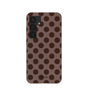 Chocolate Brown Cocoa Sprinkle Samsung Galaxy S25 Case