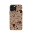 Chocolate Brown Coffee Club iPhone 13 Pro Max Case