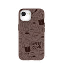 Chocolate Brown Coffee Club iPhone 16e/17e Case