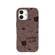 Chocolate Brown Coffee Club iPhone 17 Case