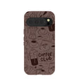 Chocolate Brown Coffee Club Google Pixel 10/10 Pro Case