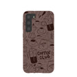 Chocolate Brown Coffee Club Samsung Galaxy S23+(Plus) Case