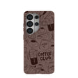 Chocolate Brown Coffee Club Samsung Galaxy S26 Ultra Case