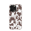 Chocolate Brown Cow Couture iPhone 13 Pro Case