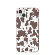 Chocolate Brown Cow Couture iPhone 14 Plus Case