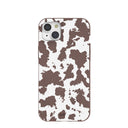 Chocolate Brown Cow Couture iPhone 15 Plus Case