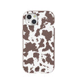 Chocolate Brown Cow Couture iPhone 15 Case